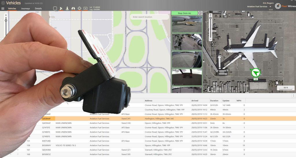 Vehicle tracking and cameras