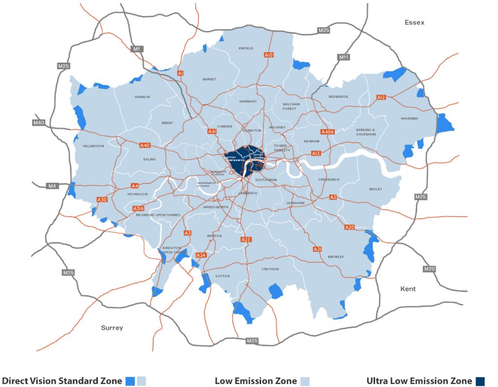 DVS Map London