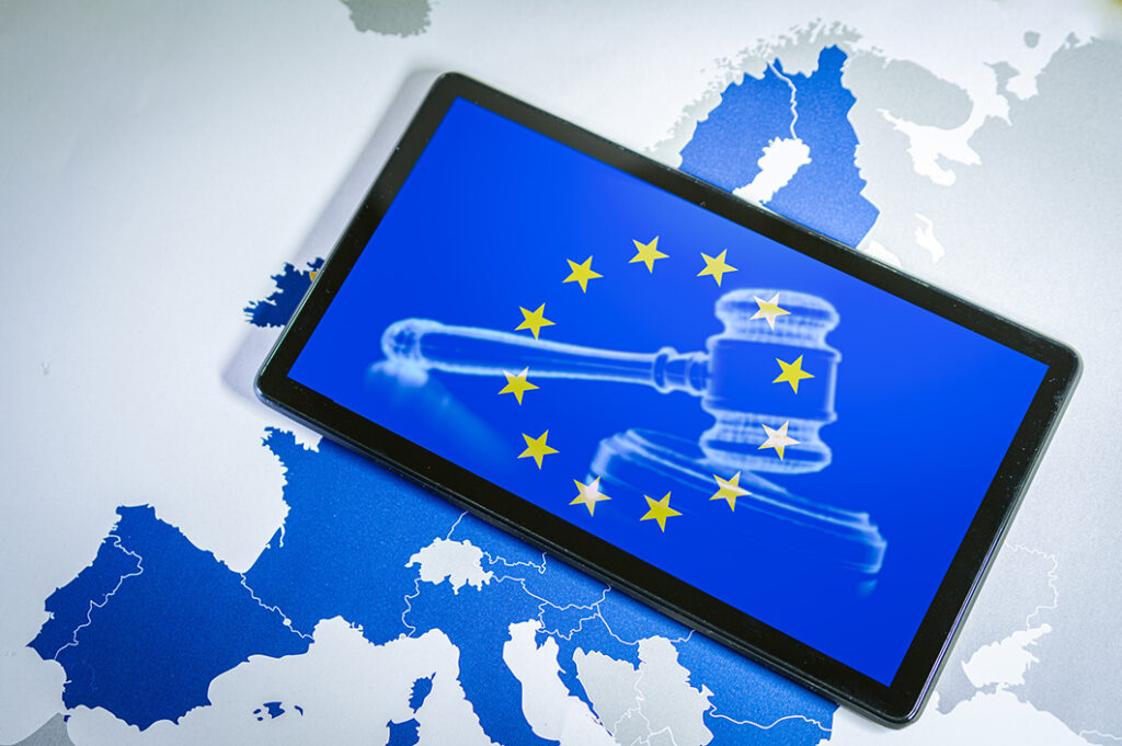 Map of the EU