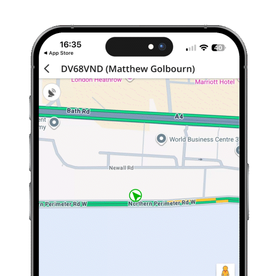 Fleet witness Live mobile vehicle tracking