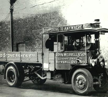 single wagon with signage that reads John Werrell & Son